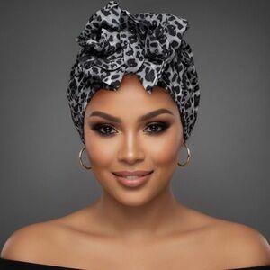 Leopard Print Headwrap